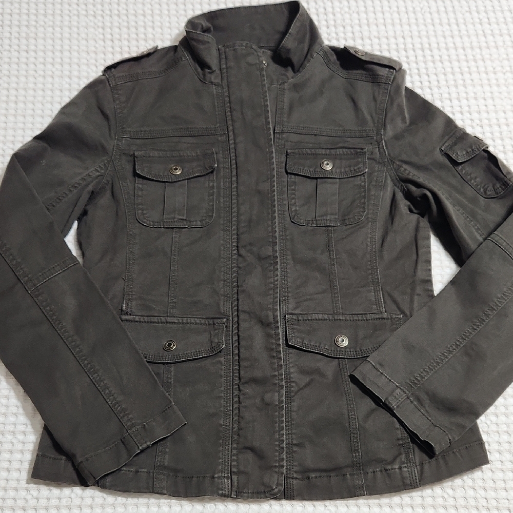 Kensie Dark Olive Outerwear